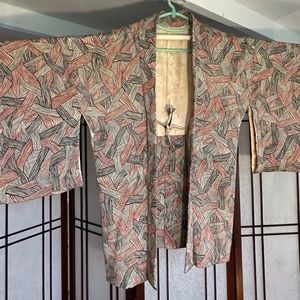 Silk Haori kimono jacket
